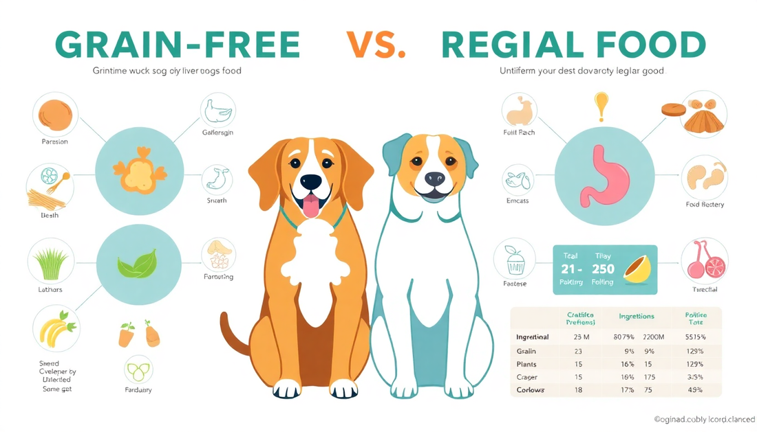 Grain-Free vs Regular Dog Food: Which Is Better for Your Pet's Health?