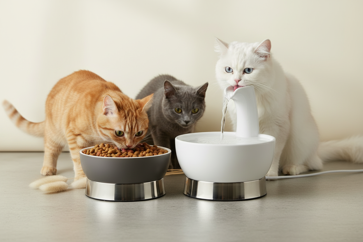 Cat Feeding & Water Supplies