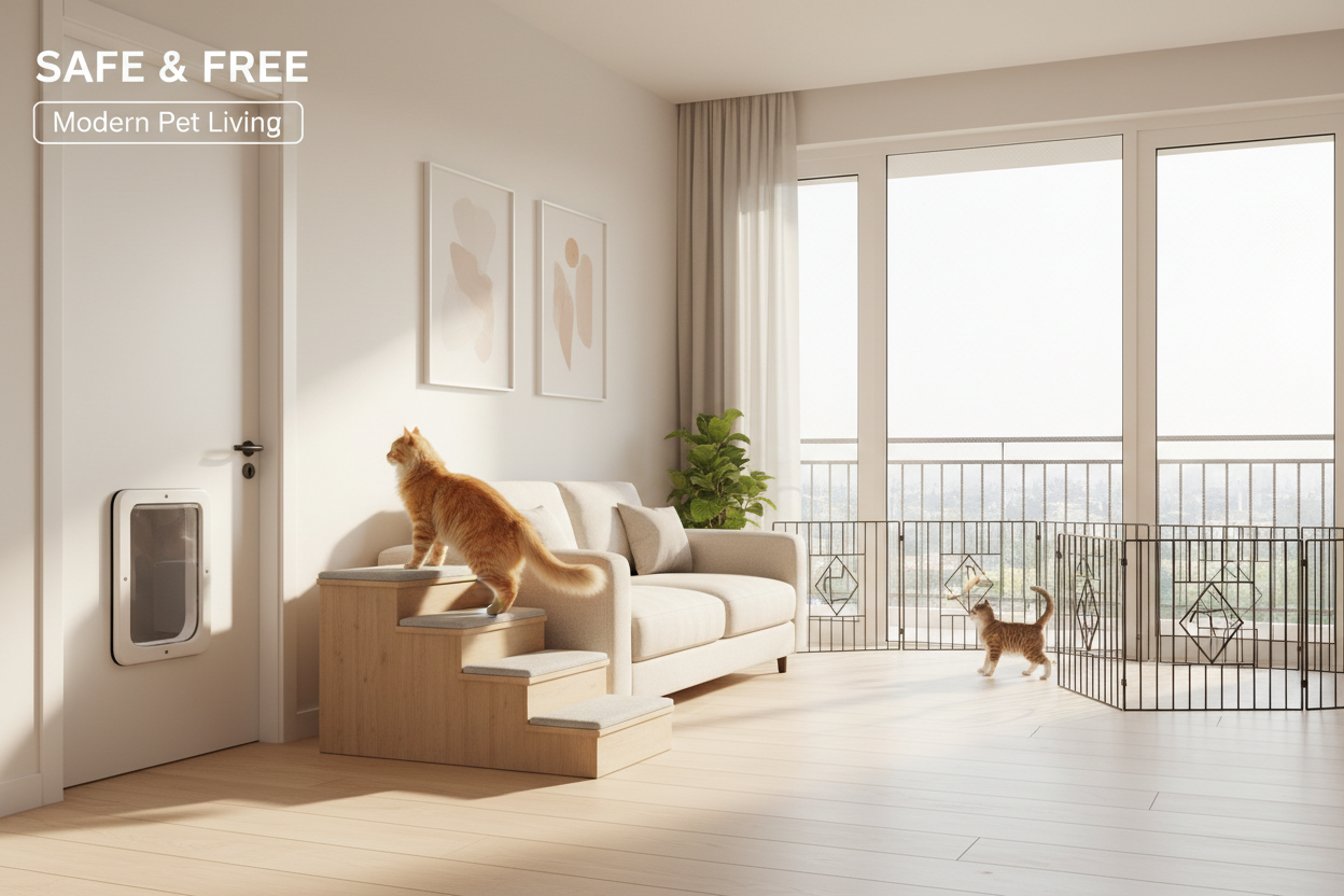 Cat Doors, Stairs, Nets & Fences